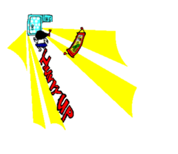 The Guardian and schoolgirl sticker #7116347