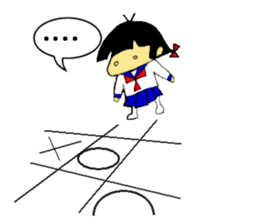 The Guardian and schoolgirl sticker #7116348