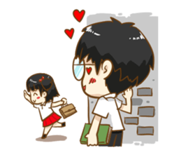 Mad bear & funny kids sticker #7116966