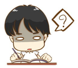 Mad bear & funny kids sticker #7116974