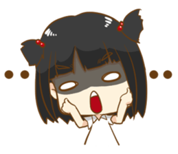 Mad bear & funny kids sticker #7116981