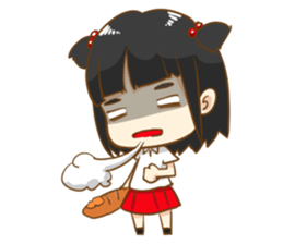 Mad bear & funny kids sticker #7116985