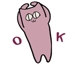 Meow I am Not a Cat 1 sticker #7117152