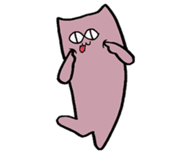 Meow I am Not a Cat 1 sticker #7117163