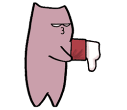 Meow I am Not a Cat 1 sticker #7117167