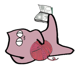 Meow I am Not a Cat 1 sticker #7117186