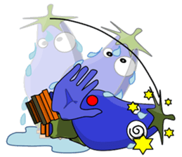 Eggplant (short theater) sticker #7117257