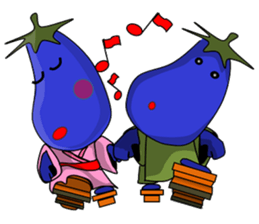 Eggplant (short theater) sticker #7117260