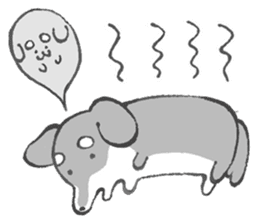 Maromayu dog sticker #7117651