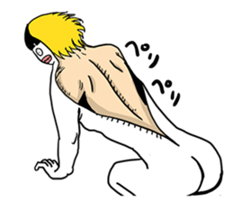 The silent fight between a couple sticker #7117708