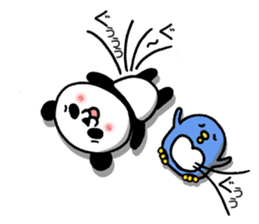 Good friend's Panda and Penby2 sticker #7117807