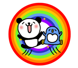 Good friend's Panda and Penby2 sticker #7117817