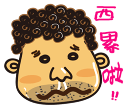 Q hair CHARGE sticker #7118194