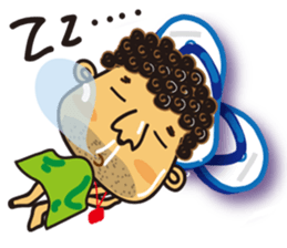 Q hair CHARGE sticker #7118200