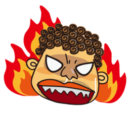 Q hair CHARGE sticker #7118208