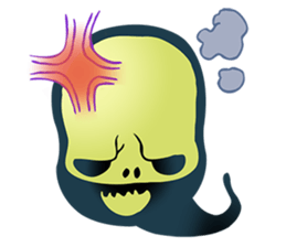 Baby skeleton / phee dek sticker #7118264