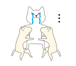 Dog Vs. Cat Part 2 sticker #7118418