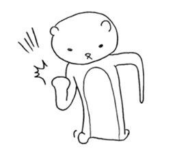 Spindling bear "English ver." sticker #7118635