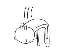 Spindling bear "English ver." sticker #7118639