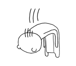 Spindling bear "English ver." sticker #7118639