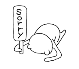 Spindling bear "English ver." sticker #7118643