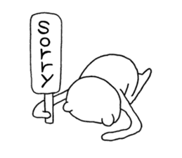 Spindling bear "English ver." sticker #7118643