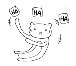 Spindling bear "English ver." sticker #7118647