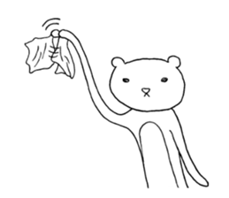 Spindling bear "English ver." sticker #7118651