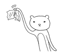 Spindling bear "English ver." sticker #7118651