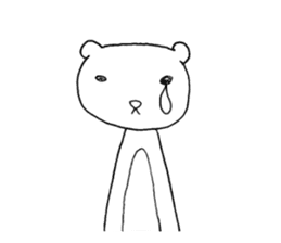 Spindling bear "English ver." sticker #7118656