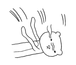 Spindling bear "English ver." sticker #7118657