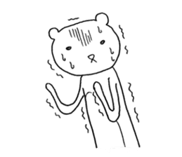 Spindling bear "English ver." sticker #7118658