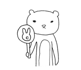 Spindling bear "English ver." sticker #7118659