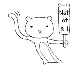 Spindling bear "English ver." sticker #7118668