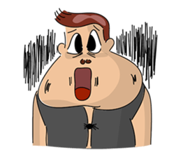 Fat Man sticker #7118936