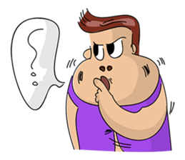 Fat Man sticker #7118940