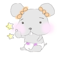 tsuki cyuu sticker #7118955