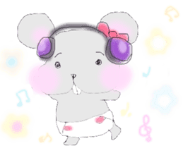tsuki cyuu sticker #7118981