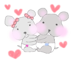 tsuki cyuu sticker #7118991