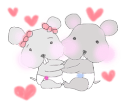 tsuki cyuu sticker #7118991