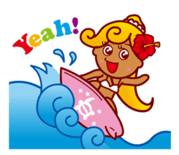 ALOHA!!! sticker #7119115