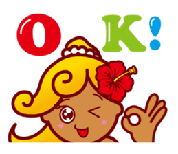 ALOHA!!! sticker #7119116