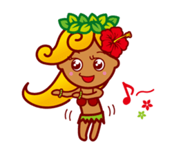 ALOHA!!! sticker #7119118