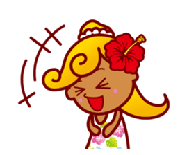 ALOHA!!! sticker #7119120