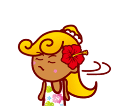 ALOHA!!! sticker #7119122