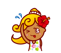 ALOHA!!! sticker #7119123