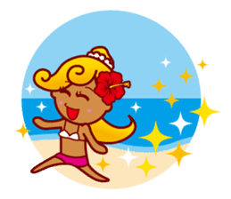 ALOHA!!! sticker #7119124