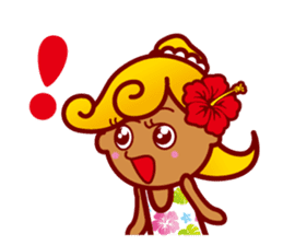 ALOHA!!! sticker #7119128