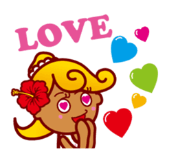 ALOHA!!! sticker #7119131