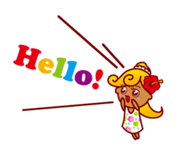 ALOHA!!! sticker #7119132